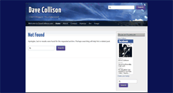 Desktop Screenshot of davecollison.com